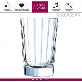 Высокий стакан MACASSAR, 360 мл, Cristal D'arques