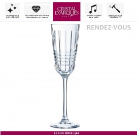Бокал Rendez-Vous ля шампанского, 170 мл, Cristal D'arques
