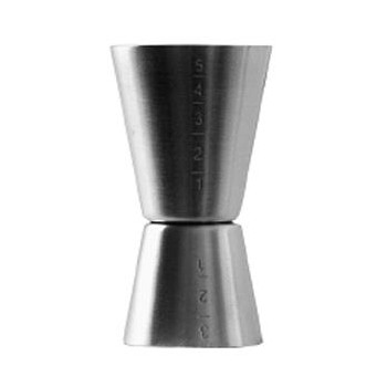 Джиггер 30/50мл с делениями, 30 мл, D 4,5/4 см, H 8,5 см, W 4,5 см, сталь нержавеющая, Leopold