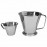 Мерный кувшин, 250 мл, H 8 см, L 14 см, сталь нержавеющая, MATFER