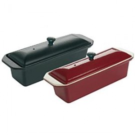 Форма для запекания, 1,1 л, H 12 см, L 31,5 см, W 11 см, чугун, эмаль, черный, MATFER