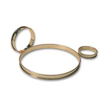 Кольцо кондитерское, D 34 см, H 2 см,  сталь нержавеющая, MATFER