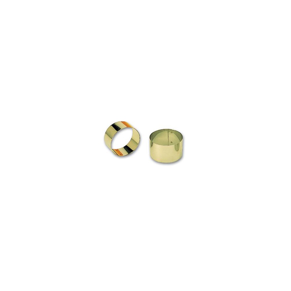 Кольцо кондитерское, D 6,5 см, H 4 см, сталь нержавеющая, MATFER
