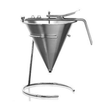 Воронка кондитерская автоматическая, 1,9 л, D 18,5 см, H 18 см, L 5,7 см, W 32 см,  сталь нержавеющая, MATFER