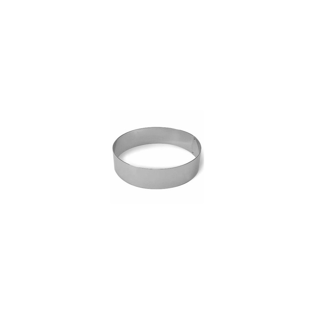 Кольцо кондитерское, D 12 см, H 6 см, сталь нержавеющая, MATFER