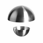Форма кондитерская полусфера, D 18 см, H 10 см, сталь нержавеющая, MATFER