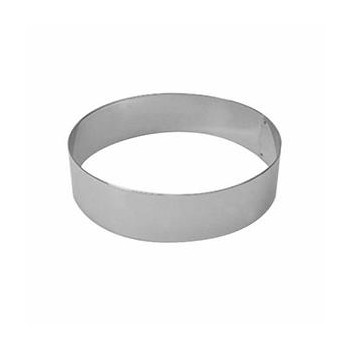 Кольцо кондитерское, D 18 см, H 6 см, сталь нержавеющая, MATFER
