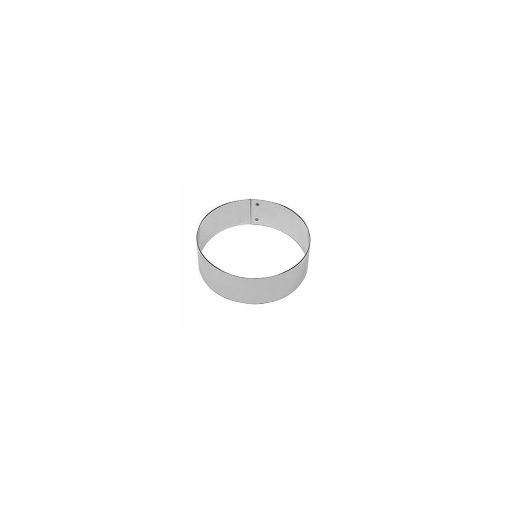 Кольцо кондитерское, D 20 см, H 3,5 см, сталь нержавеющая, MATFER