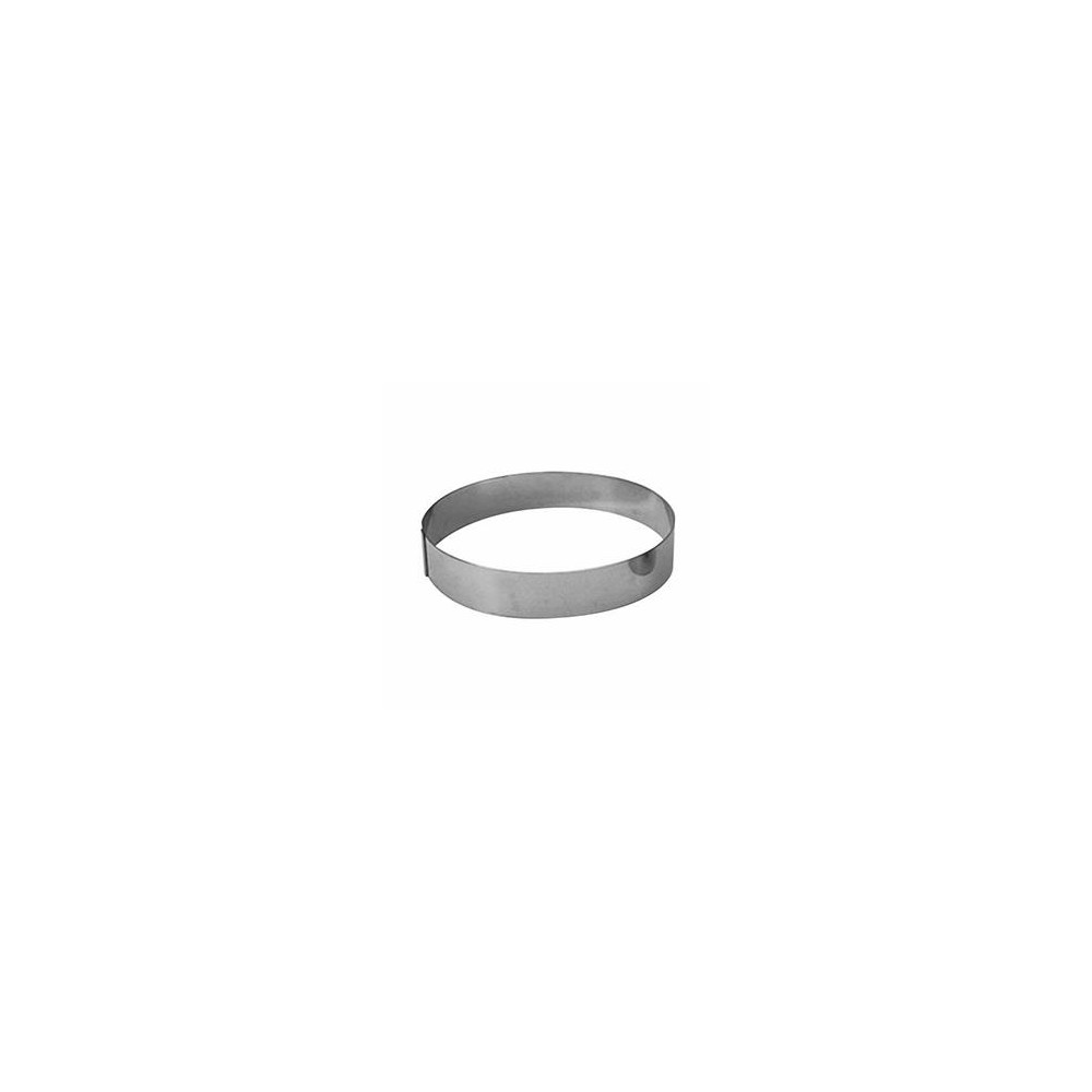 Кольцо кондитерское, D 24 см, H 4,5 см, сталь, MATFER