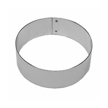 Кольцо кондитерское, D 30 см, H 3,5 см, сталь нержавеющая, MATFER