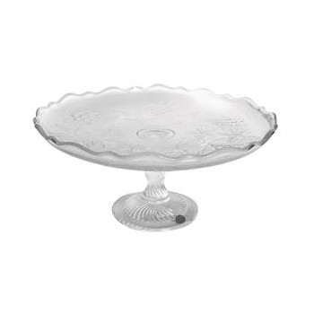 Ваза для фруктов плоская, D 22,5 см, H 13,3 см, стекло, Неман