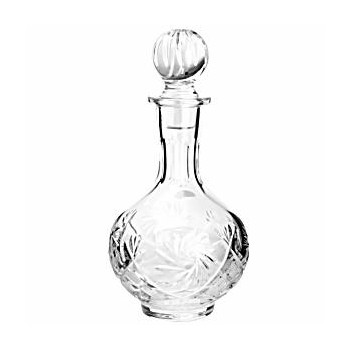 Графин, 350 мл, D 10,4 см, H 22,4 см, хрустальное стекло, Неман