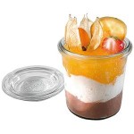 Емкости для приготовления и хранения йогуртов, десертов, 12 шт, 140 мл, стекло, Paderno