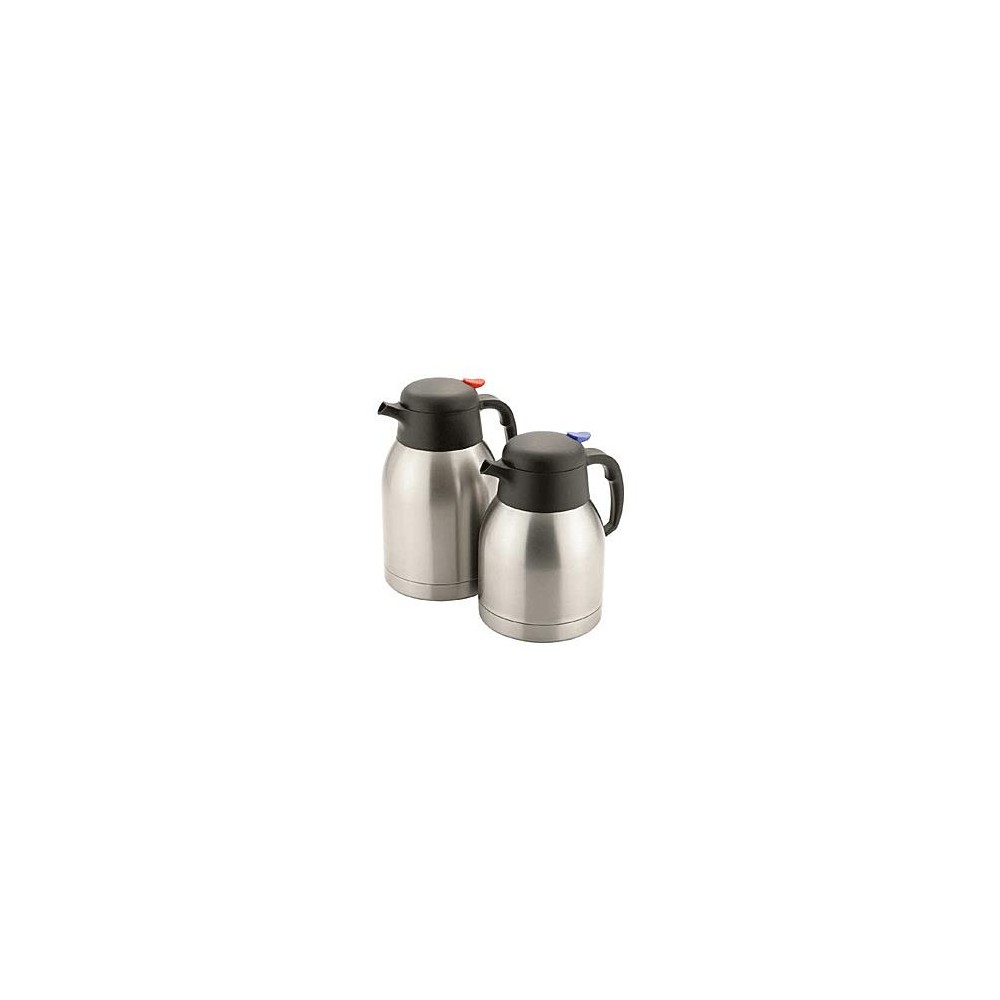 Термос вакуумный для кофе и чая, 1500 мл, H 22 см, сталь нержавеющая, Paderno