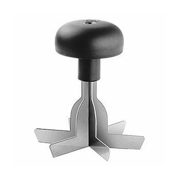 Нож для декоративной нарезки овощей, D 9 см, H 10 см,  сталь нержавеющая, Paderno