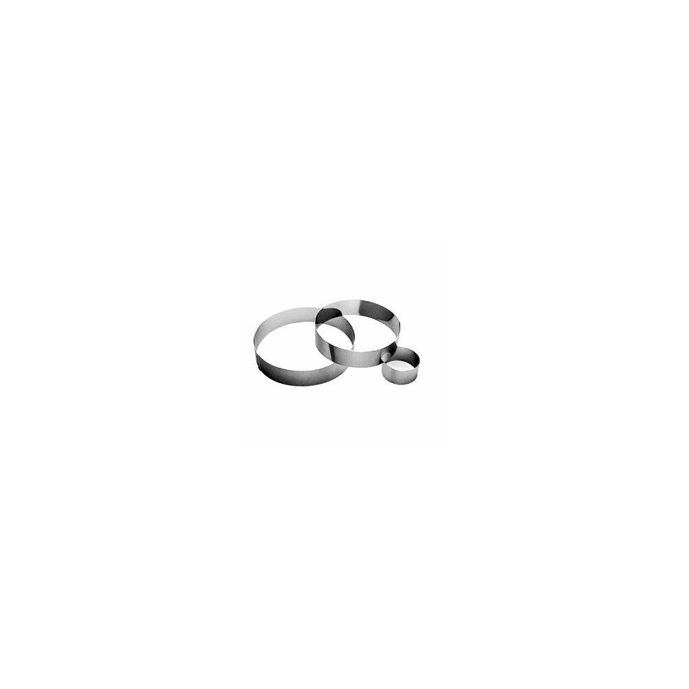 Кольцо кондитерское, D 6 см, H 4 см,  сталь нержавеющая, Paderno