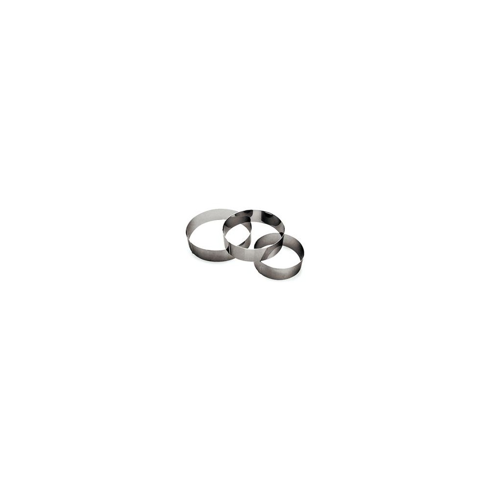 Кольцо кондитерское, D 16 см, H 6 см,  сталь нержавеющая, Paderno