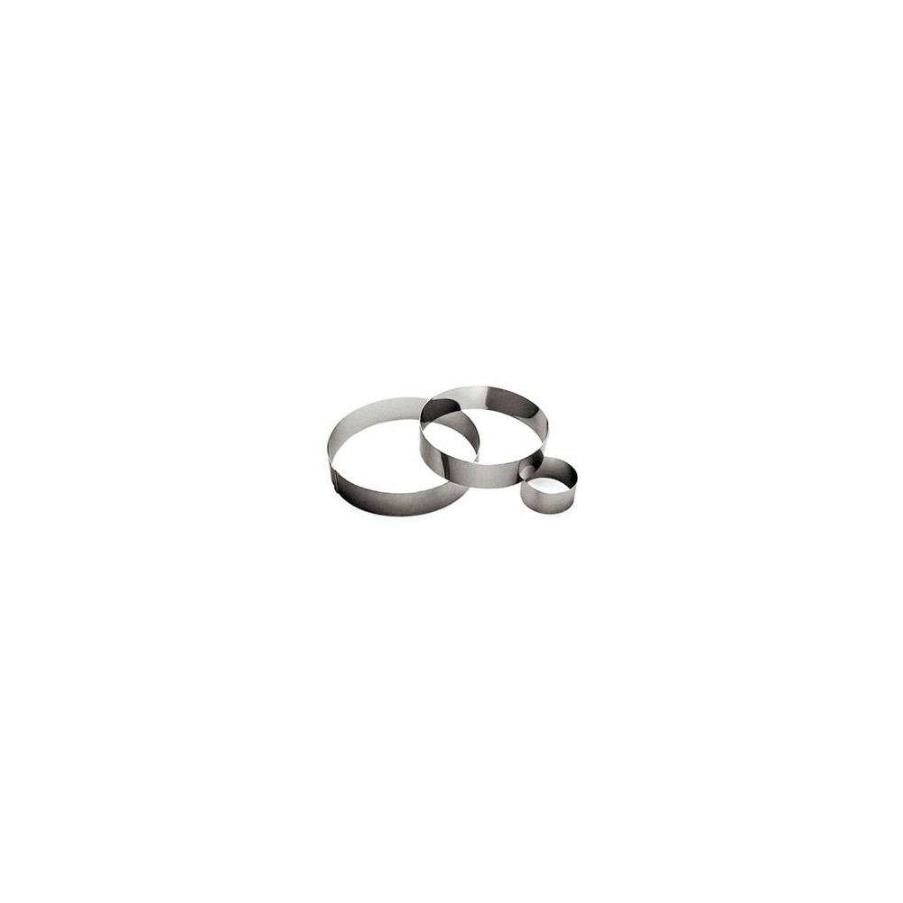 Кольцо кондитерское, D 7,5 см, H 4 см,  сталь нержавеющая, Paderno
