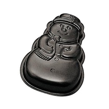 Форма для пирога «Снеговик», L 31 см, W 19,7 см, антипригарное покрытие, Paderno