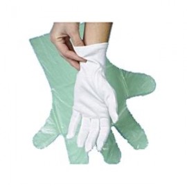 Перчатки кондитерские размер (М) 12 пар, H 3 см, L 24 см, W 11 см, хлопок, Pap Star