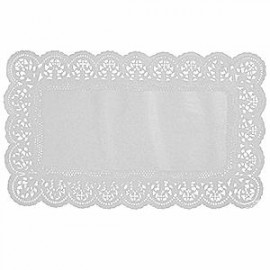 Настольные бумажные подкладки прямоугольные 100 шт, L 30 см, W 18 см, Pap Star