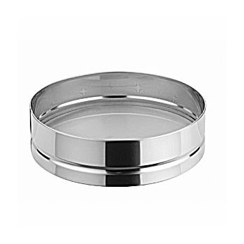 Сито, размер ячейки 2,5*1,4, D 30 см, H 8,5 см,  сталь нержавеющая, Pintinox