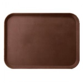 Поднос прямоугольный , H 2 см, L 41 см, W 30,5 см, стеклопластик, прорезиненный, ProHotel bar accessories