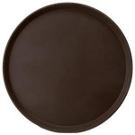 Поднос круглый, D 27,5 см, H 2 см, прорезиненный, ProHotel bar accessories