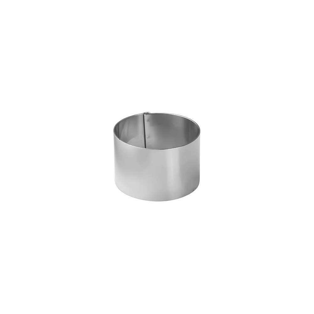 Кольцо кондитерское, D 6 см, H 4 см, сталь, PRO