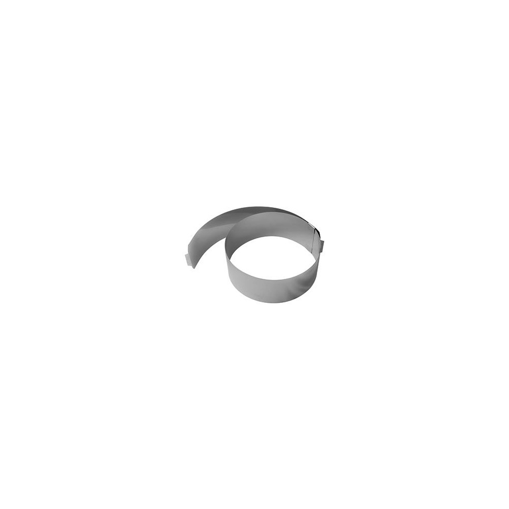 Кольцо кондитерское раздвижное ''Prohotel'', D 15-30 см, H 8 см, сталь нержавеющая, ProHotel