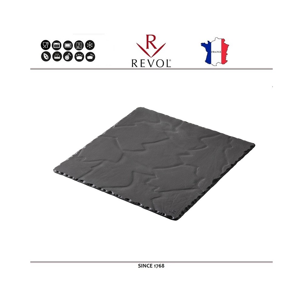 Доска BASALT для подачи квадратная, 15 x 15 см, REVOL