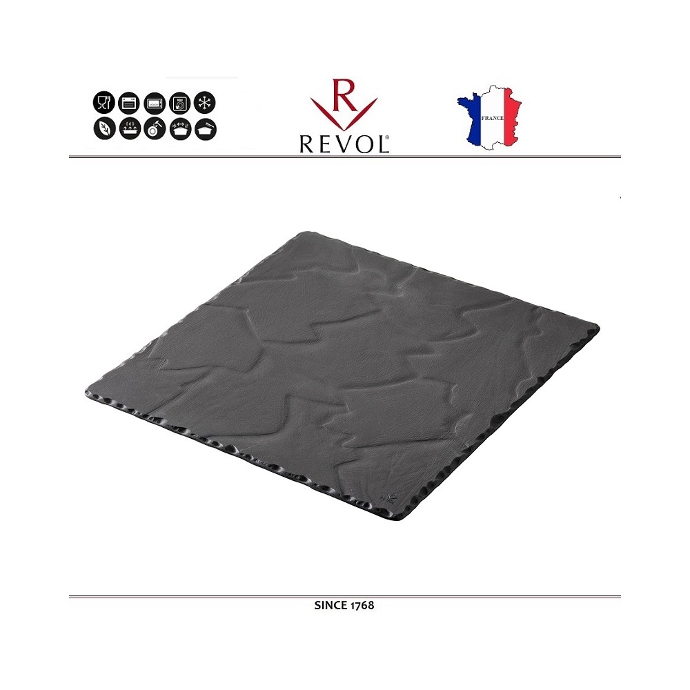 Доска BASALT для подачи квадратная, 20 x 20 см, REVOL