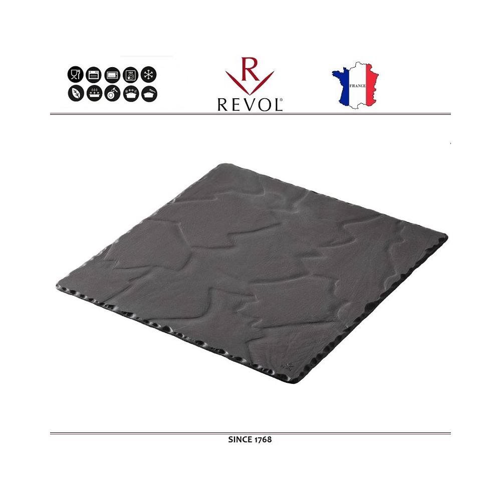 Доска BASALT для подачи квадратная, 30 x 30 см, REVOL