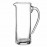 Кувшин «Тоскана»; хр.стекло; 1л; D=95, H=245, B=170мм; прозр.