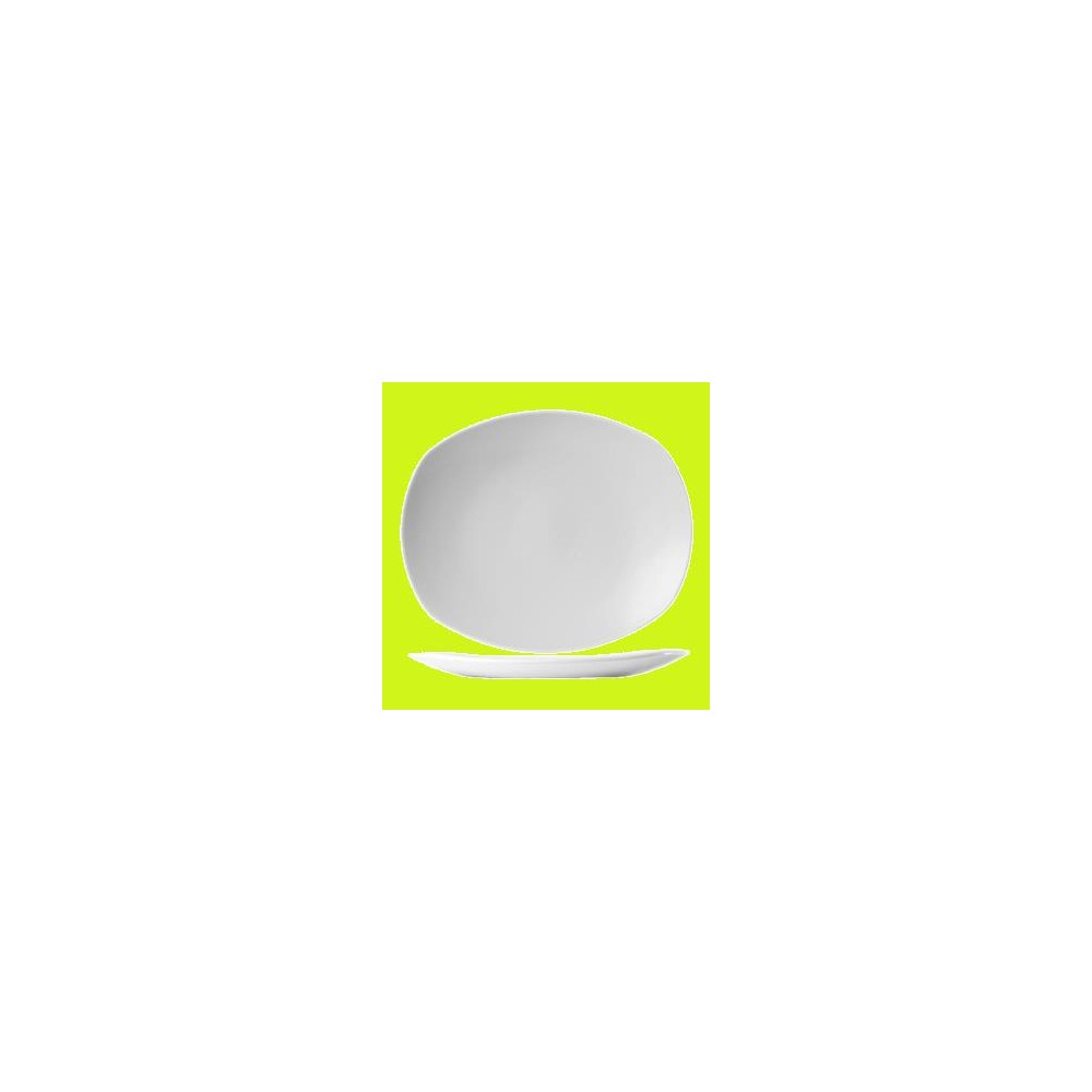 Тарелка мелкая, L 25,5 см, W 22,5 см, серия Taste White, Steelite