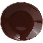 Тарелка глубокая овальная, H 5,5 см, L 26,5 см, W 24 см, серия Terramesa коричневый, Steelite