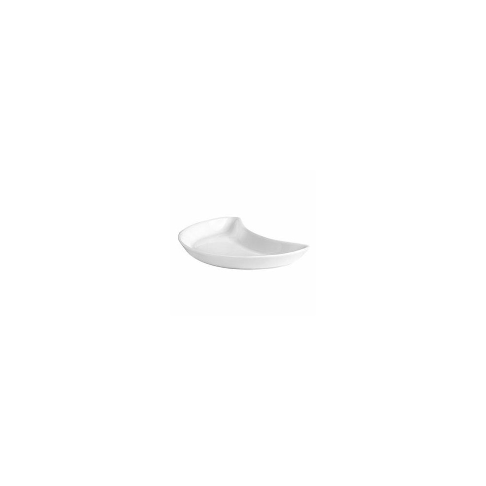 Блюдо-полумесяц «Monaco White», 205 мл, L 19,6 см, W 13,5 см, Steelite