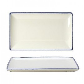 Блюдо для закусок Blue Dapple прямоугольное, 33 х 19 см, Steelite