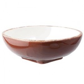 Салатник, 270 мл, H 5 см, D 13 см, серия Terramesa коричневый, Steelite