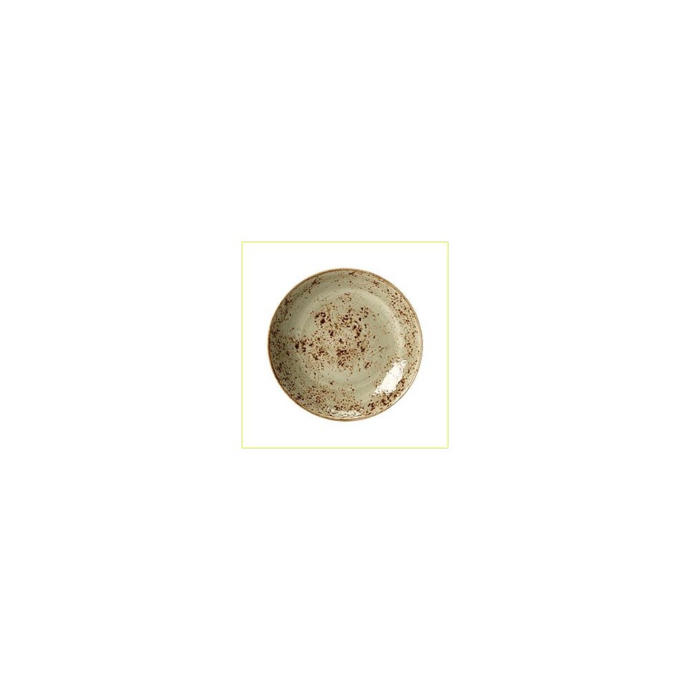 Салатник «Craft», 1000 мл, D 25,5 см, H 3,5 см, оливковый, Steelite