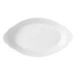 Блюдо для запекания овальное «Simplicity White», H 4 см, L 19,5 см, W 11 см, Steelite