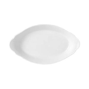 Блюдо для запекания овальное «Simplicity White», H 4 см, L 19,5 см, W 11 см, Steelite