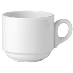 Чашка чайная «Simplicity White», 200 мл, D 7,5 см, H 7 см, Steelite