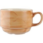 Чашка чайная, кофейная Paprika Natural, 210 мл, D 8 см, H 6,2 см, L 11 см, Steelite