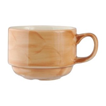 Чашка чайная, кофейная Paprika Natural, 210 мл, D 8 см, H 6,2 см, L 11 см, Steelite