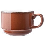 Чашка чайная, 225 мл, D 8 см, H 6 см, серия Terramesa коричневый, Steelite