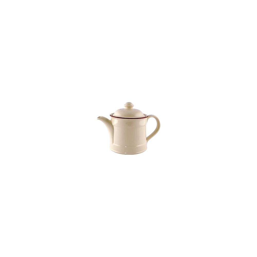 Чайник ''Ivory Claret'', 860 мл, H 19 см, L 22,5 см, Steelite