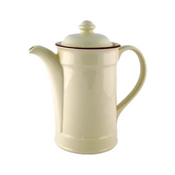 Кофейник ''Ivory Claret'', 860 мл, H 19 см, L 22,5 см, Steelite