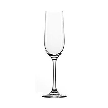 Бокал-флюте «Классик лонг лайф»; хр.стекло; 190мл; D=44, H=219мм; прозр.
