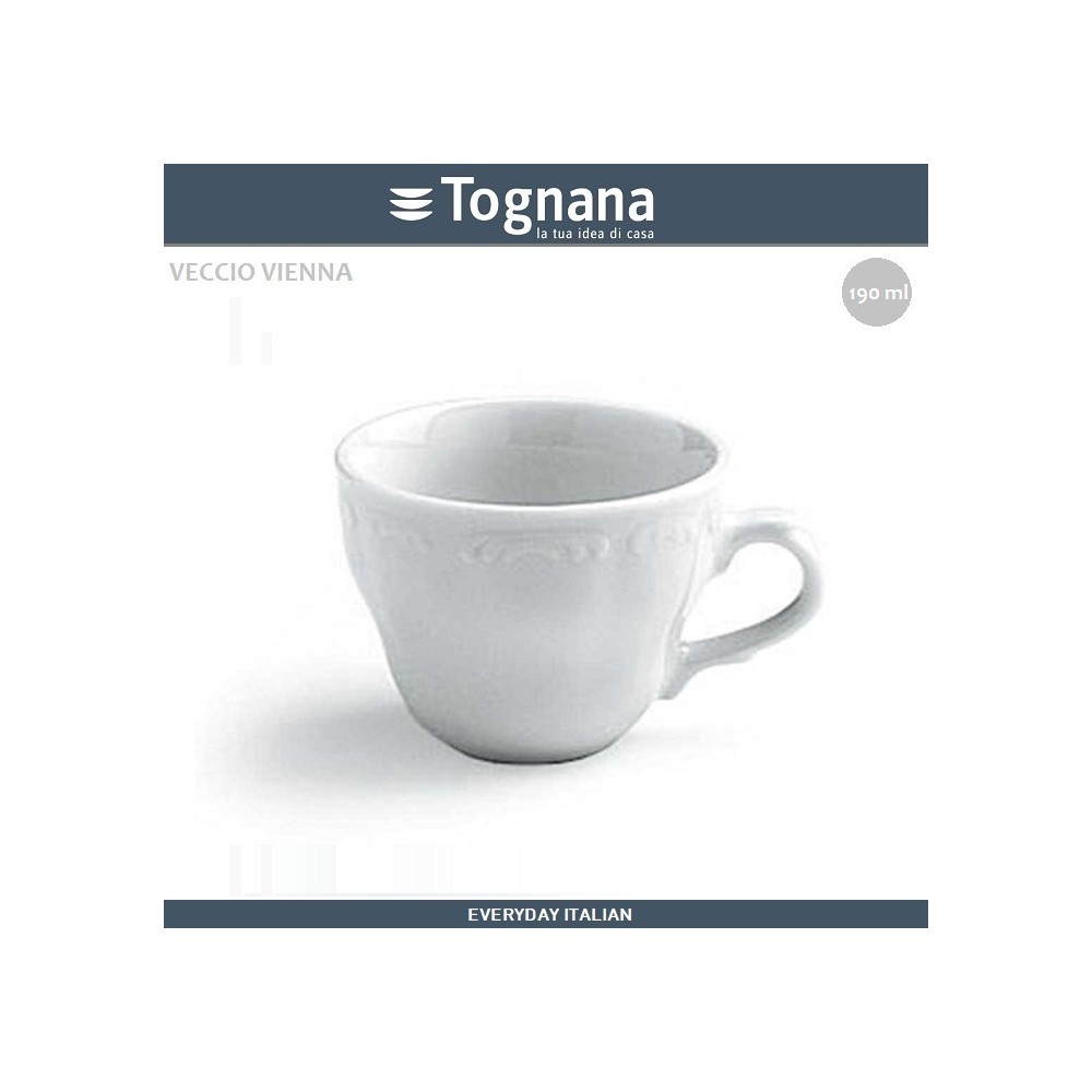 Чашка чайная Vecchio Vienna, 190 мл, D 8.5 см, Tognana